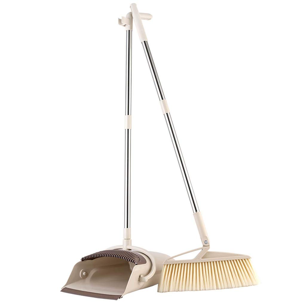 Balai rotatif 180 et pelle verticale NLIAN à manche long de 78 cm