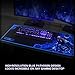 ENHANCE Pathogen Extra Large Gaming Mouse Pad (31.5 x 13.75 in) - Extended Mousepad with Anti-Fray Stitching, Low Friction Smooth Surface, Non-Slip Backing - Full Desk Mouse Mat (Blue)