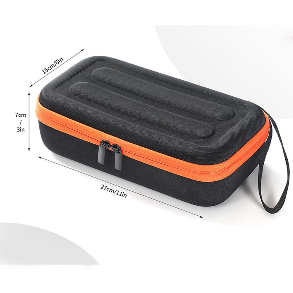 Generico Microfono senza fili di caso per JBL PartyBox Microfono senza fili, impermeabile antiurto Palmare Dual Mic duro Borsa da viaggio per JBL PartyBox Wireless Mic (Modelli ricaricabili)