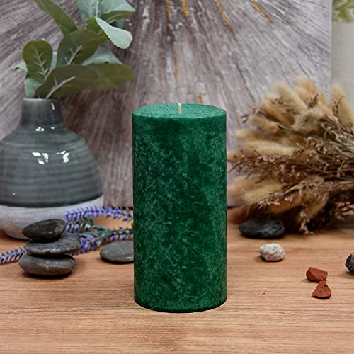 Jeco CPZ-36FFF Inc. 3 Inch X 6 Inch Fresh Forest Pine Green Scented Pillar Candle thumb #1
