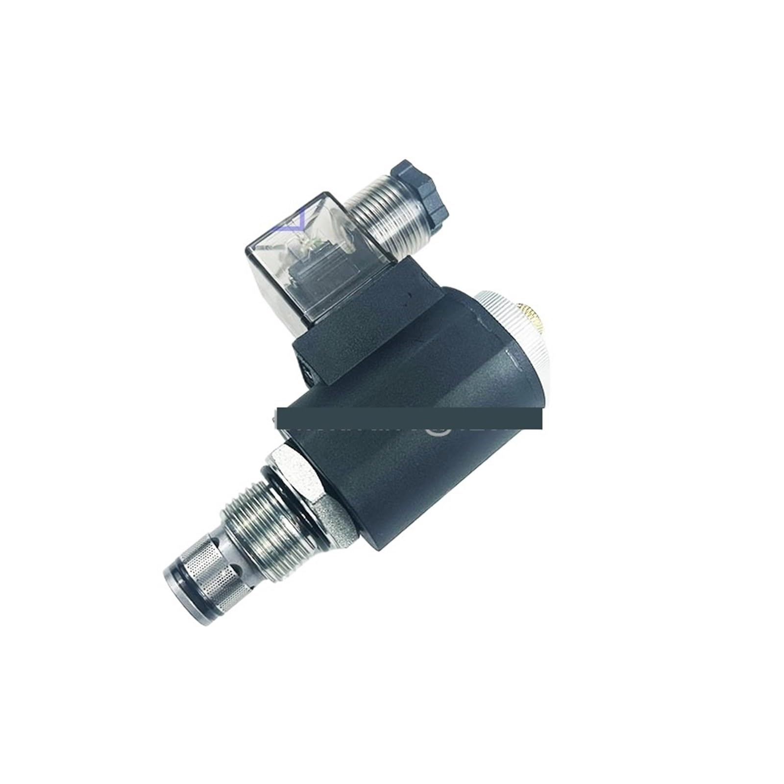 RCGKNNMUZ Two Position Two Way Threaded Cartridge Valve Normally Closed DHF10-220 SV10-20 Electromagnetic Pressure Relief Valve(Spool DC24V Coil)