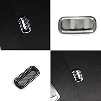 Vista 2 de Crosselec Cubierta de mango de techo solar de fibra de carbono para Dodge Charger 2011-2021