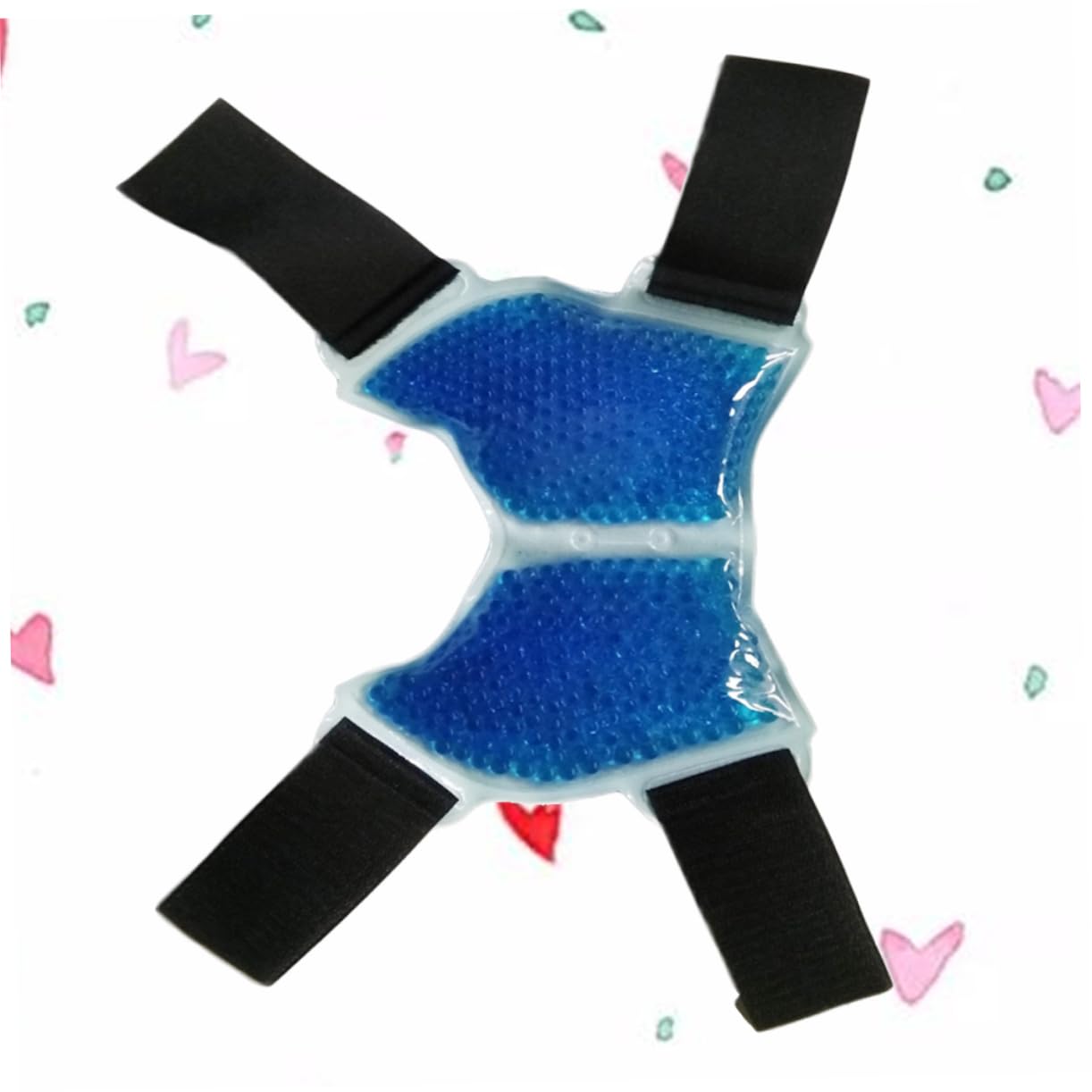 Borsa Per Ghiaccio Ankle Foot Reutilizzabile Con Fascia Regolabile Per Caviglie Slogate e Plantari Trattamento Freddo e Caldo Adatta Per Sportivi e Infortuni Blu