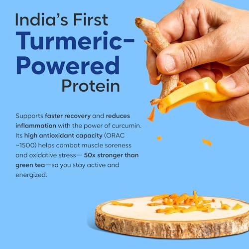 Image of Foodstrong Whey Protein Powder (Concentrate + Isolate), 100% Hormone Free Grass-Fed Whey, 24G Protein & 6.6G BCAA, Cookies & Cream, With Turmeric & Digestive Enzymes, 1KG