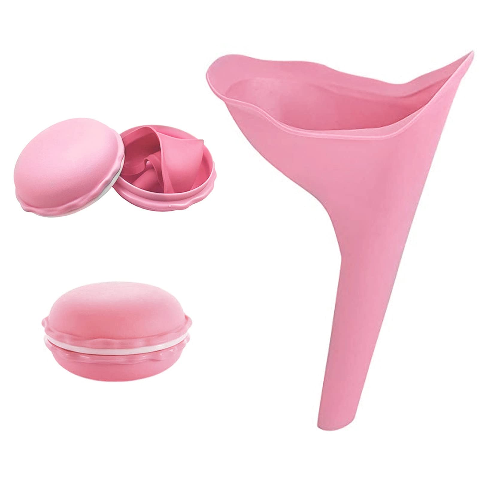 Imbuto Per Orinatoio Femminile In Silicone – Pipì In Piedi Senza Perdite – Compatto E Riutilizzabile Per Viaggi