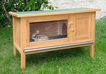 Amazon Allforwan ｓlife ウサギ小屋 ドイツkerbl ラビットハウス フレッド Fred 100 X 45 X 62 Cm うさぎケージ うさぎ小屋 屋外 木製ケージ 屋根が大きく開くタイプ 引き出し付き 全天候型屋根 Kerbl 飼育ケージ 通販