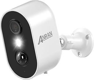 ANRAN Wireless Battery Outdoor Wi-Fi Camera, 2K Surveillance Camera with Colour Night Vision, Waterproof, Motion Detectio…