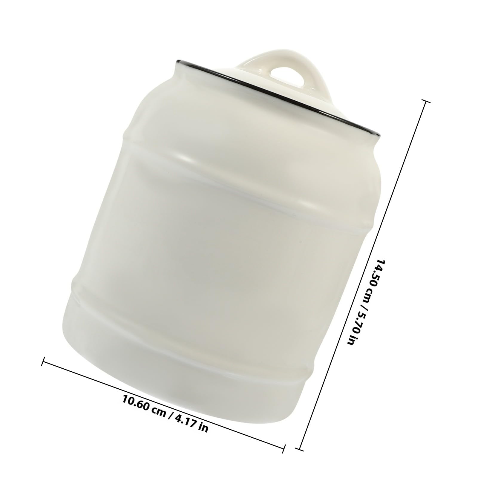 Healeved Tarro para Almacenar Alimentos con Tapa de 700ml de Cerámica Fácil de Limpiar y Adecuado para Organizar la Cocina