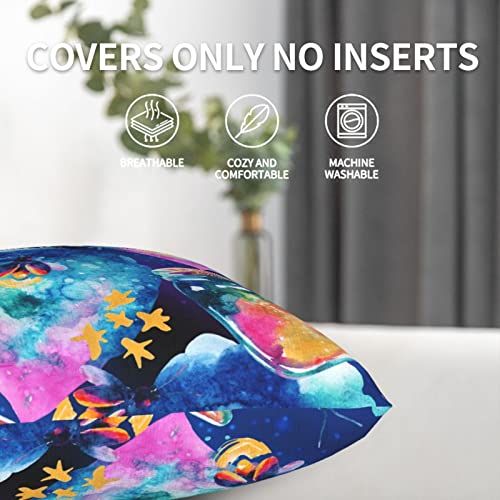 Oplp Magic Bottle Firefly Lantern Throw Pillow Covers Set Of 2 Pillow Case Square Case Cushion Home For Bedroom Sofa Chair Decor 18"X18" #TOP4