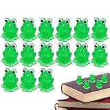 Matériau résistant: Ces figurines grenouilles miniatures sont fabriquées en résine durable anti-fissure et anti-décoloration, garantissant une beauté durable tout en embellissant facilement votre décoration intérieure ou extérieure avec élégance et robustesse.