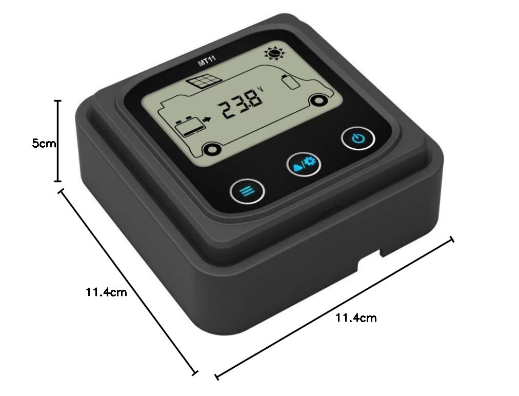 EPEVER Miernik MT11 do MPPT DuoRacer regulator ładowania solar charge controller 10 A, 20 A, 30 A na 2 baterie
