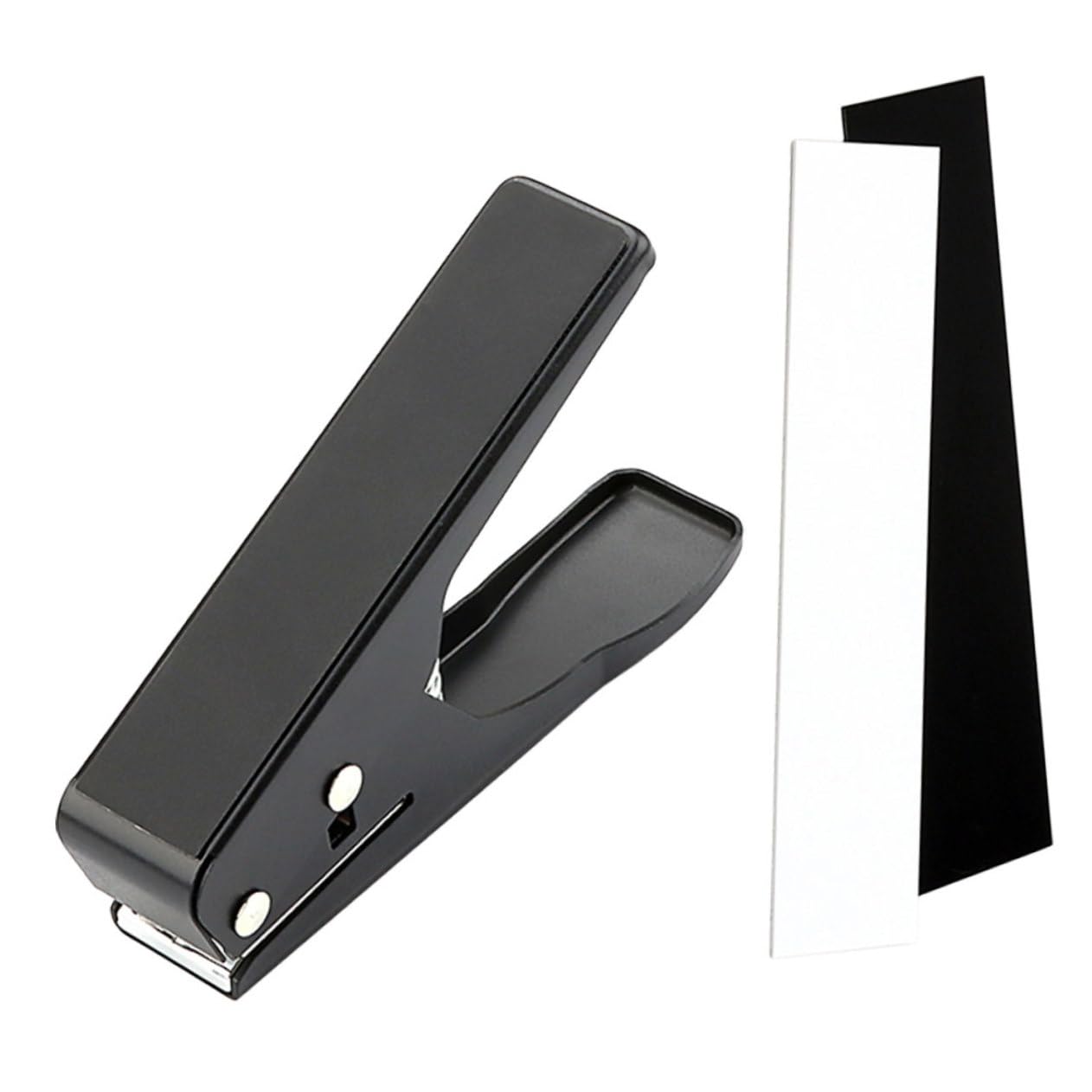Yardwe Punzonatrice per Chitarra Kit per Punzonatura Strumento Portatile per Creazione Plettri Accessori per Costruzione Chitarra Punzone per Liutaio Taglierina per Plettri