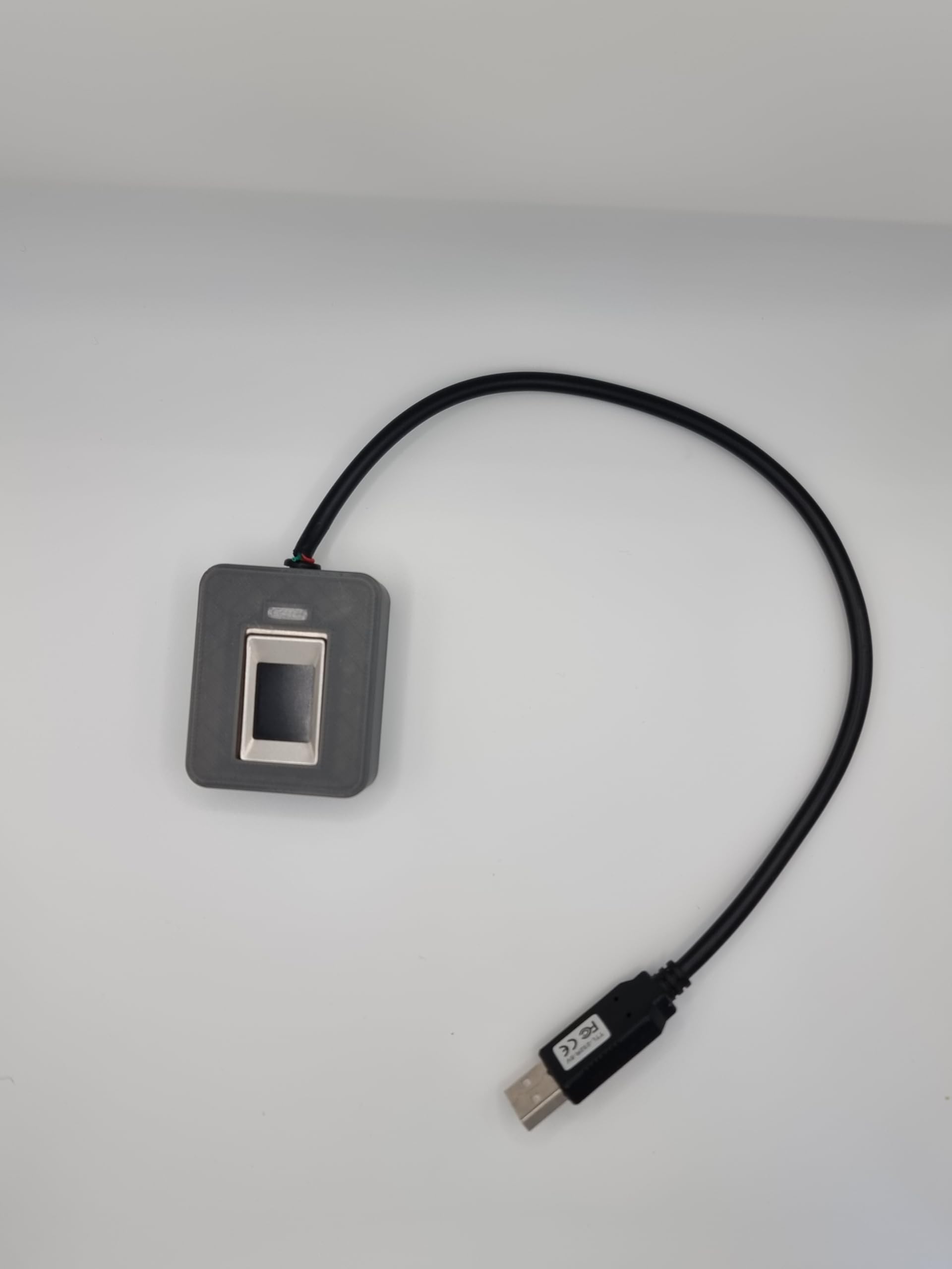 USB Fingerabdruckscanner, USB Fingerabdrucklesegerät, USB Fingerprintleser, Fingerabdruckscanner, Fingerprintleser, Zugangskontrolle, Windows Developmentkit (Anthrazit, USB Tischgerät)