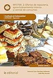 Ofertas de repostería, aprovisionamiento interno y control de consumos....