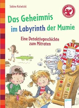 Hardcover Das Geheimnis im Labyrinth der Mumie. Eine Detektivgeschichte zum Mitraten [German] Book