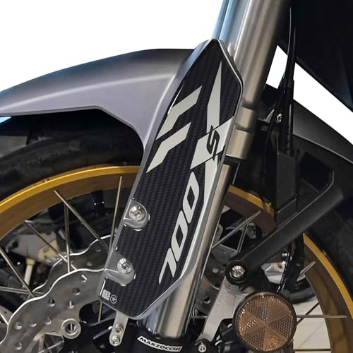 Protection fourche carbone QJ Motor SRT 700 SX contre les rayures de garde-boue