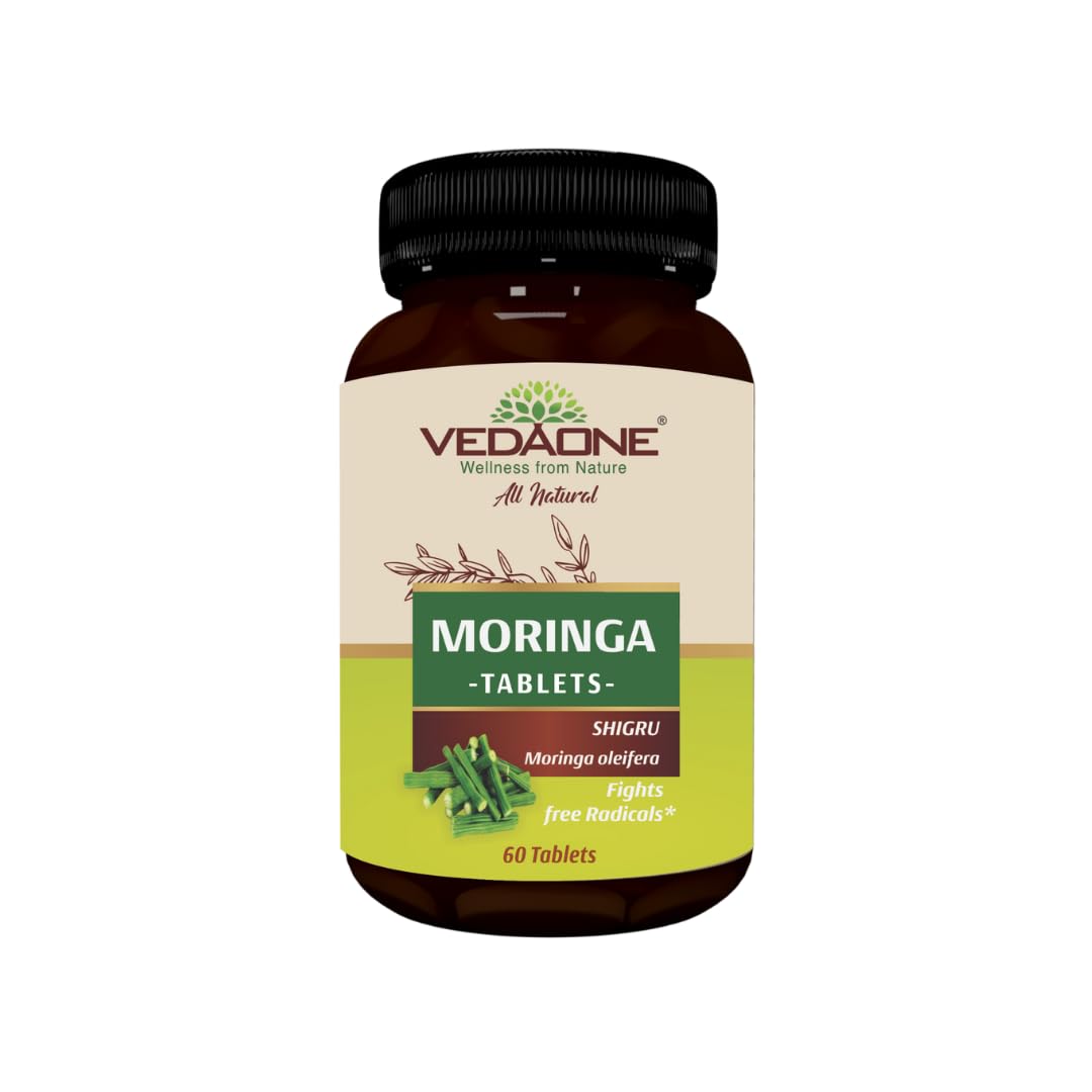 All Natural Premium Moringa tablets 750mg each| 60 Tablets| 100% organic |Moringa benefits- Immune Support, Energy Boost, Digestion, Metabolism, Rich in Antioxidants, Vitamins, and Minerals