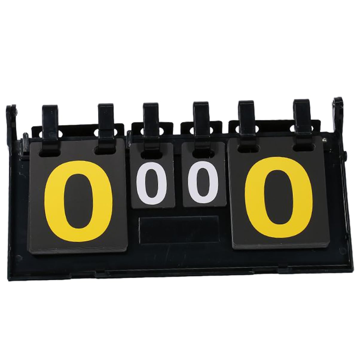 SUPVOX Portable Flip Score Counter Board Durable Sports Scorekeeper for Basketball Volleyball Baseball Easy to Use Tabletop Scoreboard with Numbers for Efficient Game Tracking