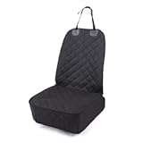 HONEST OUTFITTERS Dog Car Seat Cover&comma; Pet Front Cover for Cars&comma; Trucks&comma; and Suv&apos;s - Waterproof & Nonslip Dog Seat Cover&comma;&lpar;Front Seat&rpar;