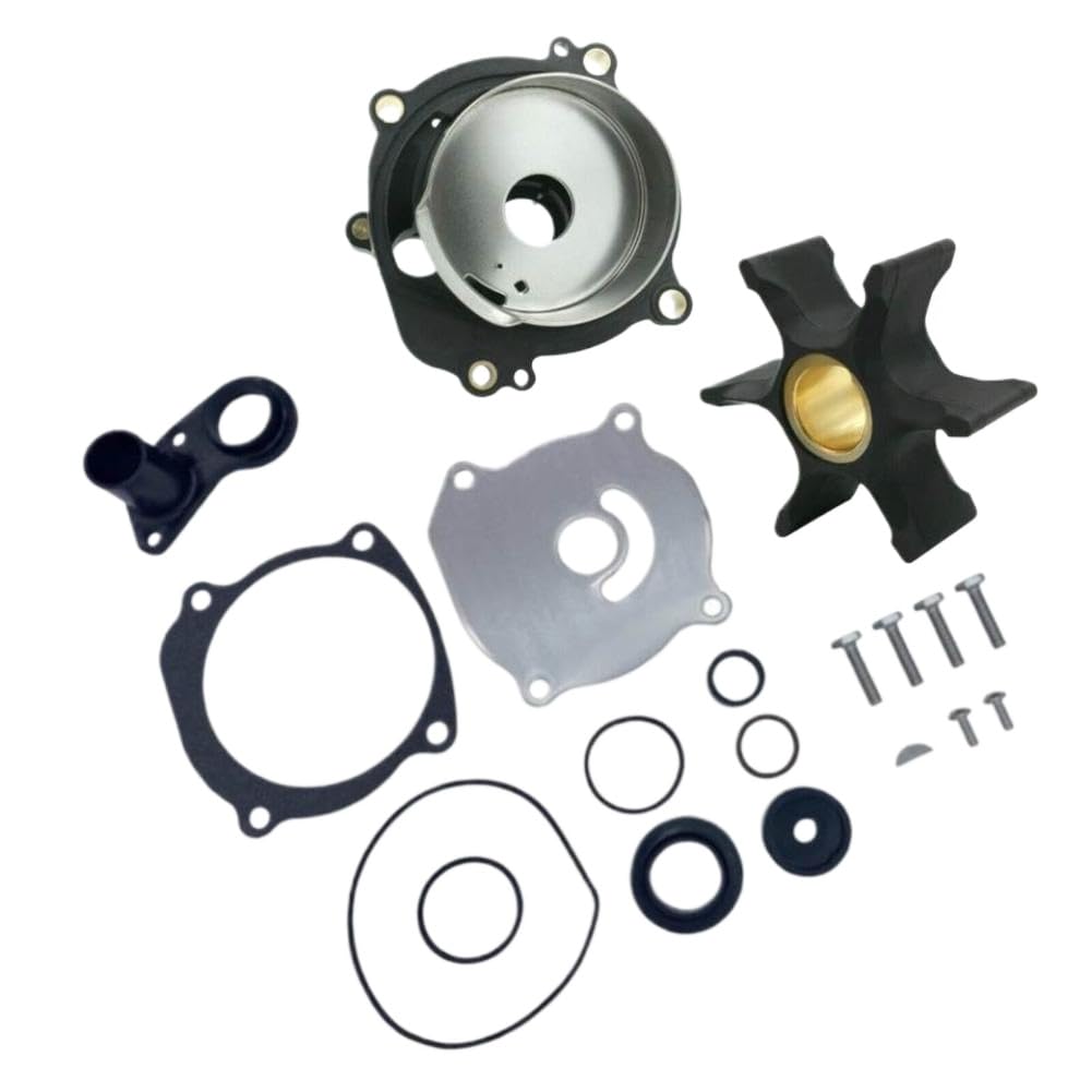 Kit pompa acqua fuoribordo compatibile con motori marini BRP OMC 85-235HP - Include i modelli 395073, 388644, 389158, 777813, 18-3393