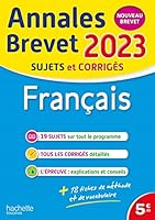 Annales BREVET 2023 - Français 2017186260 Book Cover