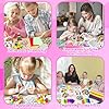 3000 Arts and Crafts Supplies for Kids Craft Kit All in 3 Layered Craft Box with Pipe Cleaners Crafts for Kids Age 4-6, 6-8, 8-12 DIY School Supplies Materials Set Toys Gifts for Girls Boys, Red #4