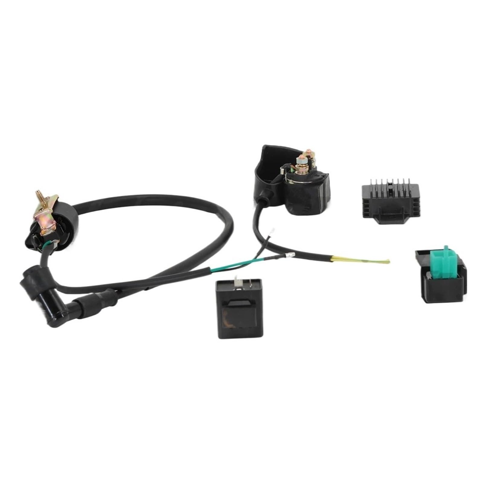 Spinterogeno auto Adatto per Monkey Z50Moto Kit bobina di accensione relè raddrizzatore CDI lampeggiatore | Set di ricambio cablaggio moto