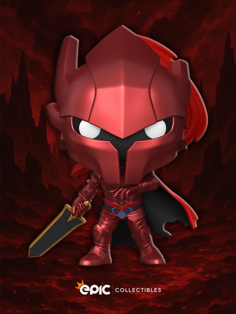 Epic Collectibles Pop Anime : Solo Leveling – Igris as Blood-Red Commander (Chase Variant) Figurine en vinyle livrée avec protecteur de boîte compatible avec Funko