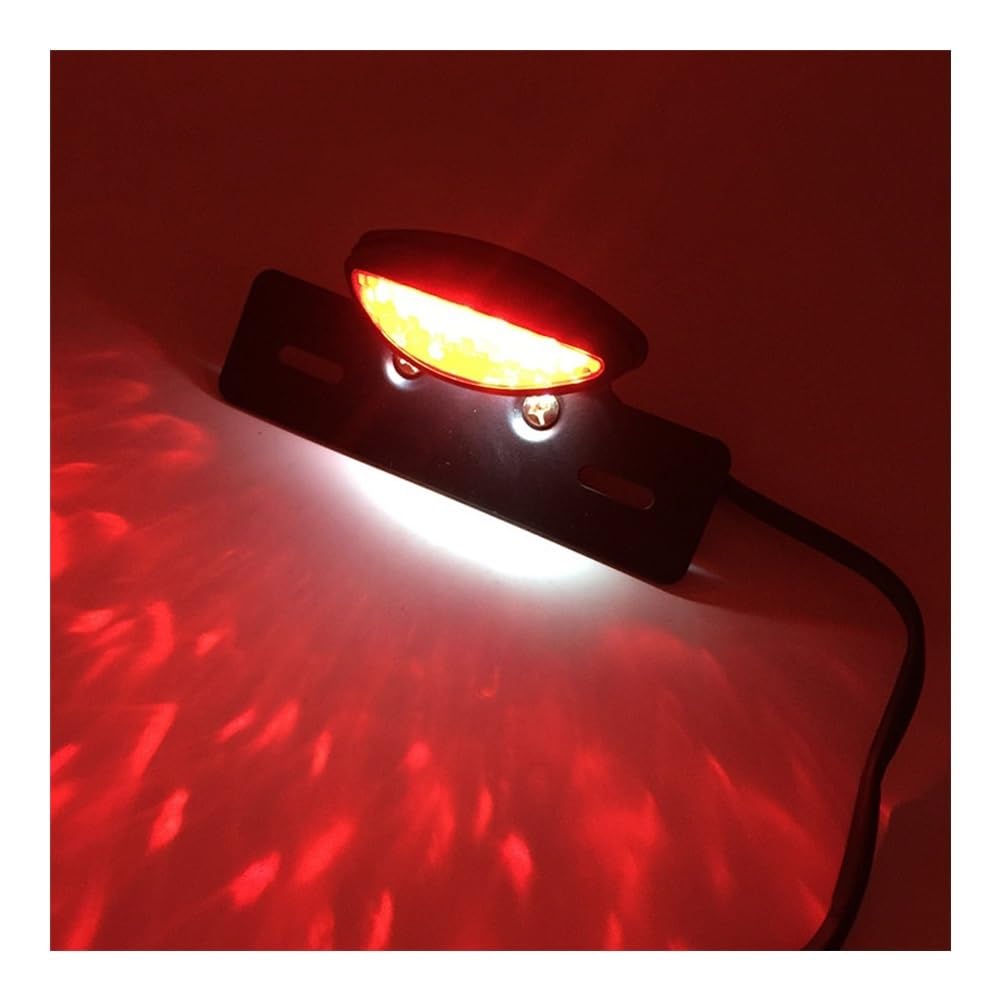 Fanale posteriore Luce Posteriore A LED Per Moto, Luce Di Stop, Luce Targa, Luce Freno Posteriore Per ATV, Luce Freno, Luce Di Segnalazione