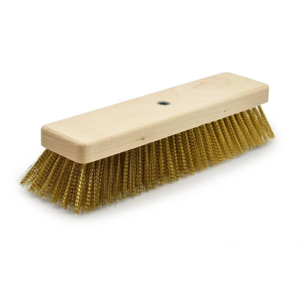 Brosse à pizzeria Gi.Metal 27 x 6,5 cm pièce de rechange en laiton