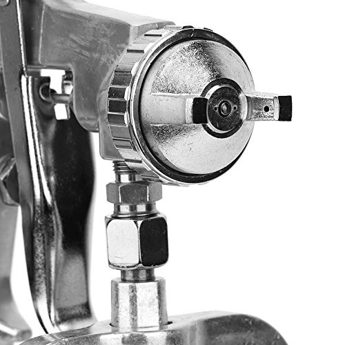 Pssopp 2Pcs PO 2 Pneumatic Paint Spray Gun 2.0mm Nozzle Handheld Paint Sprayer Suction Type Paint Spraying Tool with Cleaning Brush - Image 7