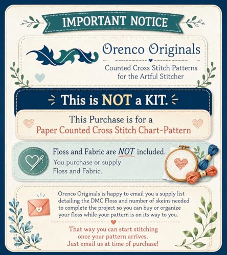 Image of Orenco Originals Nautical Scallop Shell Counted Cross Stitch Patterns
