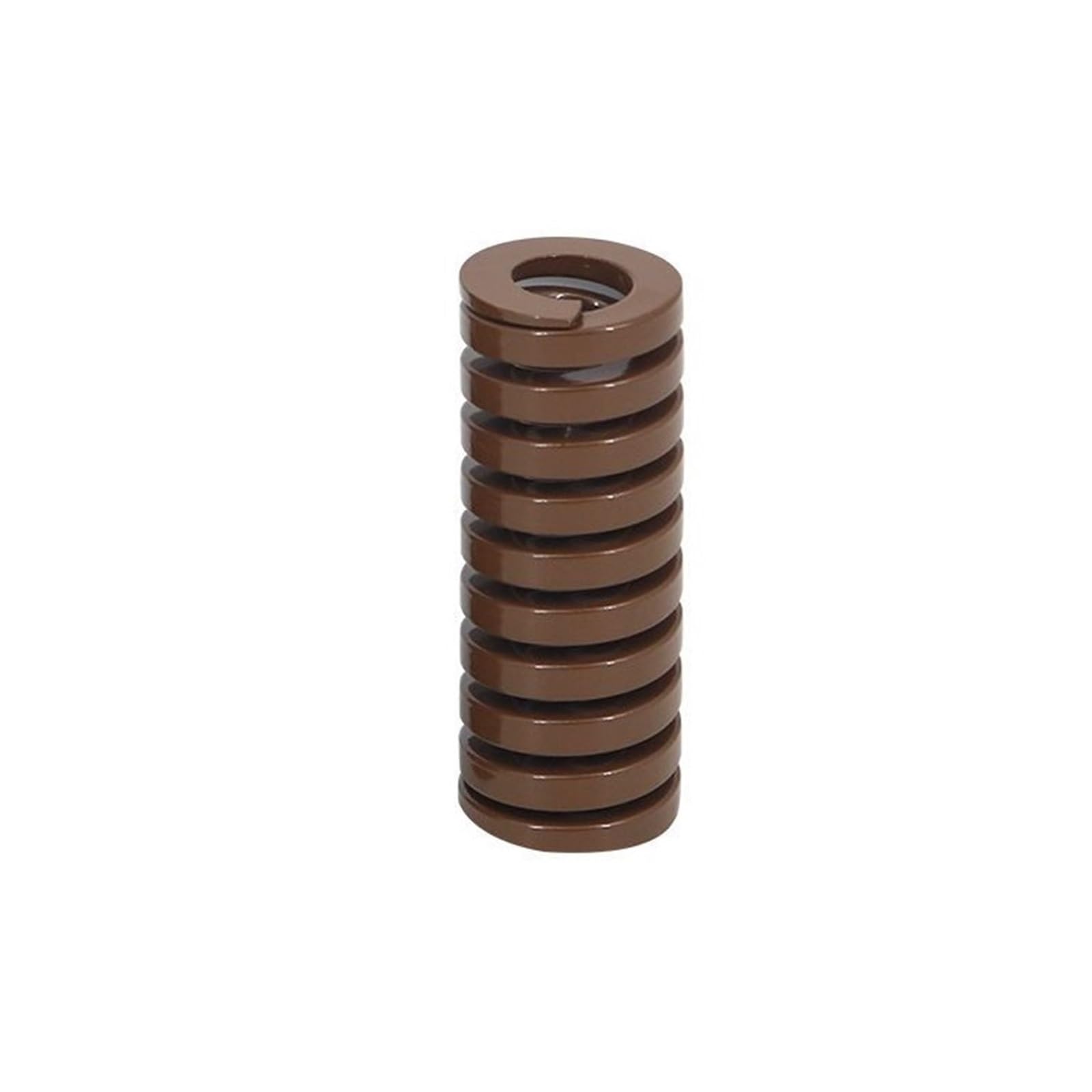 Lot de 2 ressorts compression jaunes 65Mn, durables, for estampage en spirale(65mm,20mm (ID 10mm))