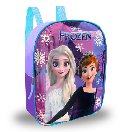 Disney Frozen Mini Backpack for Kids - Bundle with 12” Canvas Elsa and Anna Bag with Water Bottle, Stickers, More | Frozen Backpack Purse Set for Girls, Boys2