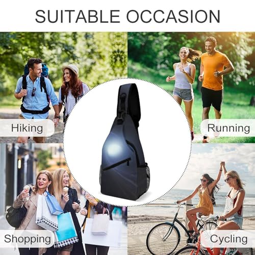 SpaceVortex bolso bandolera deportivo para senderismo y uso casual miniatura 6