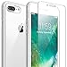 FlexGear [Full Protection Case for iPhone 7 Plus/iPhone 8 Plus and Glass Screen Protector - Crystal Clear