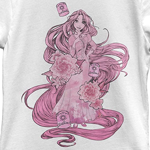 Disney Girl's Tonal Rapunzel T-Shirt2