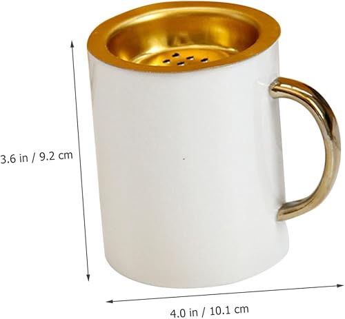 Miniatura 4 de Quemador de incienso de cerámica Ramadán Quemador de incienso de cerámica Soporte de cono de incienso de cerámica Soporte de quemador de cono de