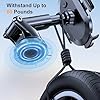 Mobitel Car Phone Holder, Universal Car Mobile Holder, 360° Adjustable Rotating Holder for Dashboard and Windshield, Fits iPhone/Samsung/All 4.0 to 7.0 inches Smartphones | Easy Button Release - Image 5