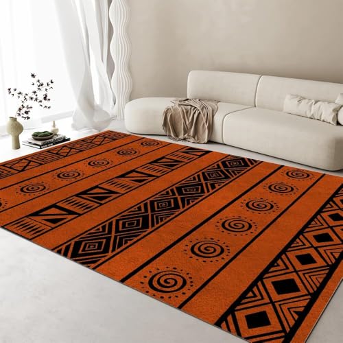 Tapis de chambre poils ras lavable et antidérapant texture 3D 60x120
