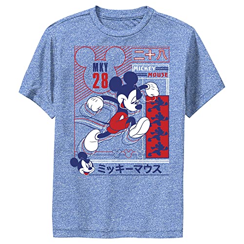 Vêtement de sport technique Mickey Mouse garçon taille XL bleu chiné