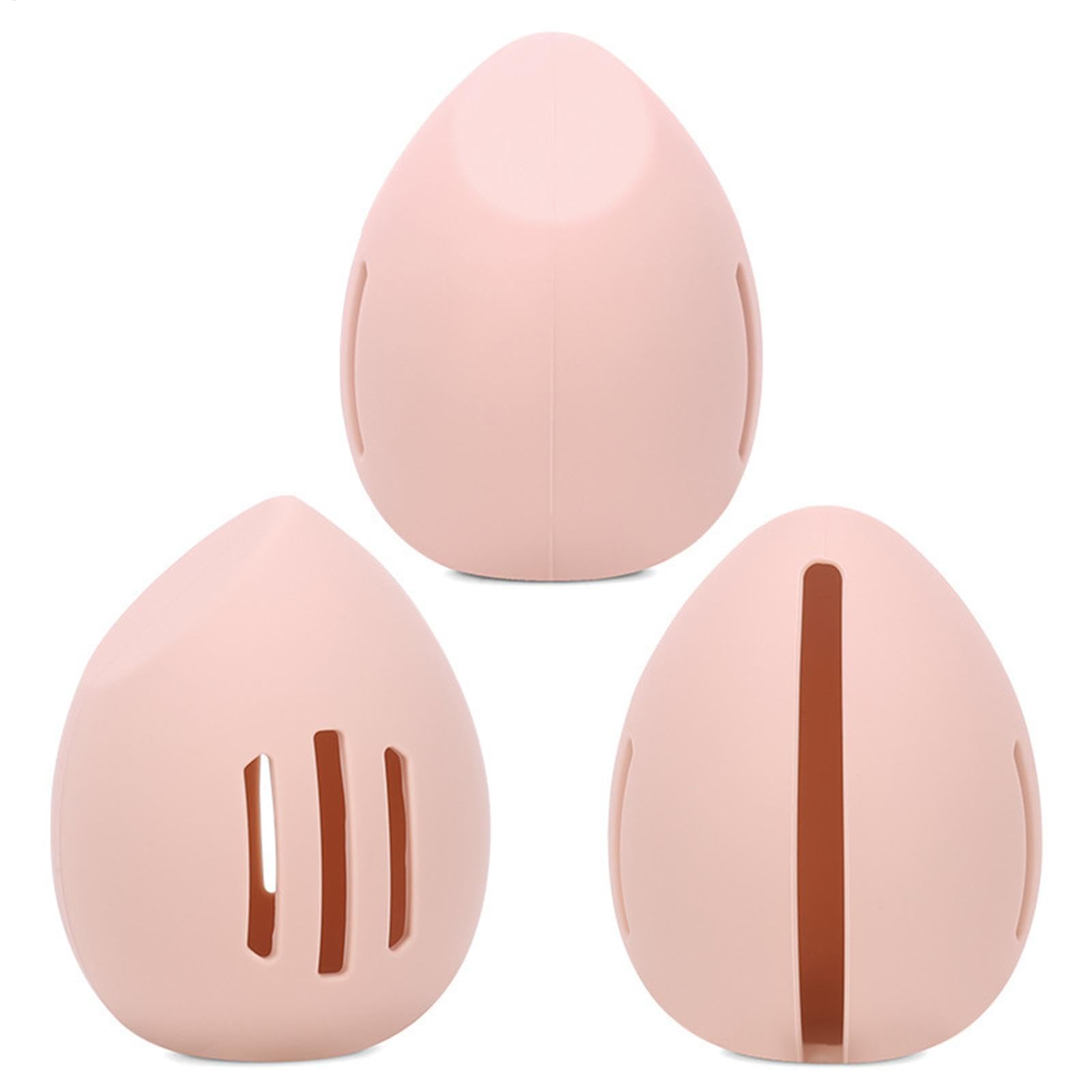 Husoiuy Make Up Halter | Make-up-Etui | Wiederverwendbar Beauty-Blender | Aufbewahrung Silikon Makeup Sponge Holder