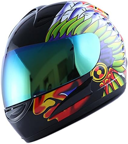 Miniatura 2 de WOW Casco integral para motocicleta de calle