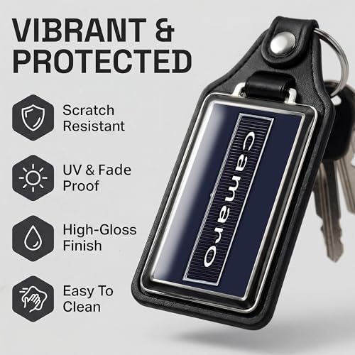Image of Brotherhood Car Key Chain for Camaro - Classic Models Keychain
