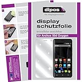 dipos I 2X Protector de Pantalla Compatible con Archos 50d Oxygen pelicula Protectora Claro dipos I 2X Protector de Pantalla Compatible con Archos 50d Oxygen pelicula Protectora Claro
