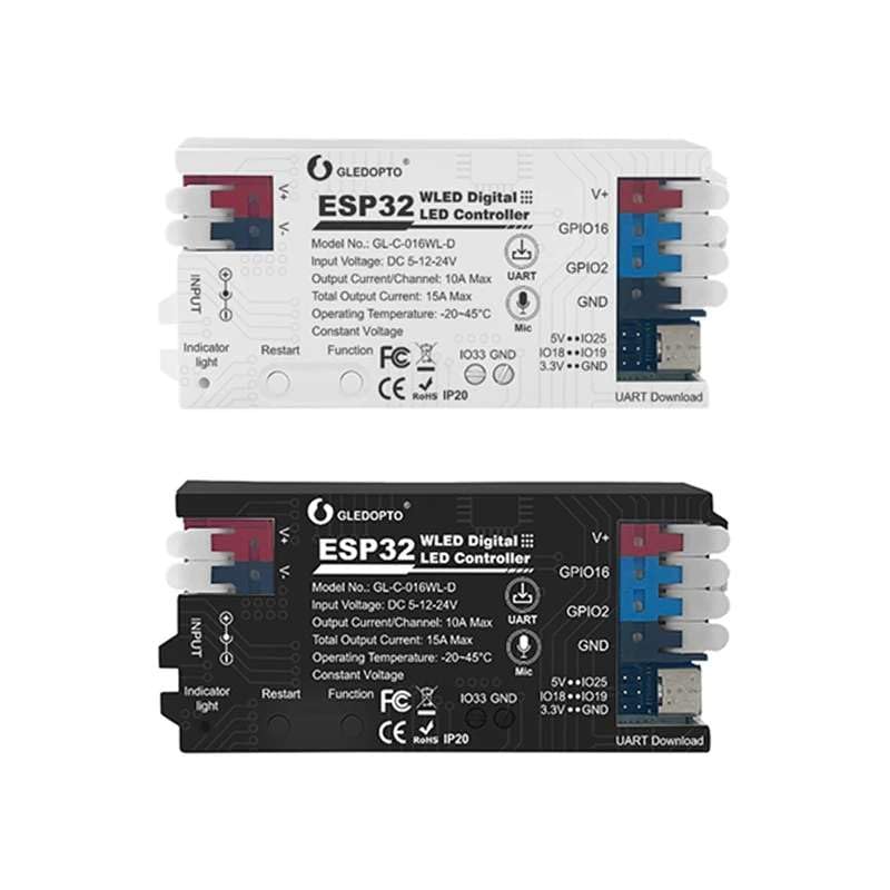 Fastlink;Smart LED Strip Light Controller for WS2811/WS2812/WS2813/WS2815 - Easy Setup, WiFi & App Control, Dynamic Lighting Effects