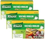 Knorr Cube Bouillon,Vegetable,cubes,2.1 oz,(Pack of 18)