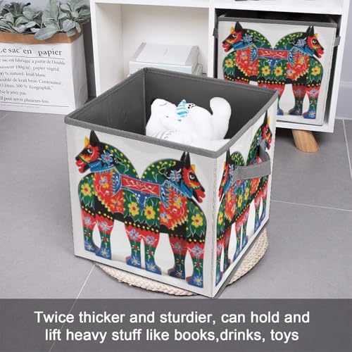 Cubes de rangement pliables pour dressing ordonné au style Dala