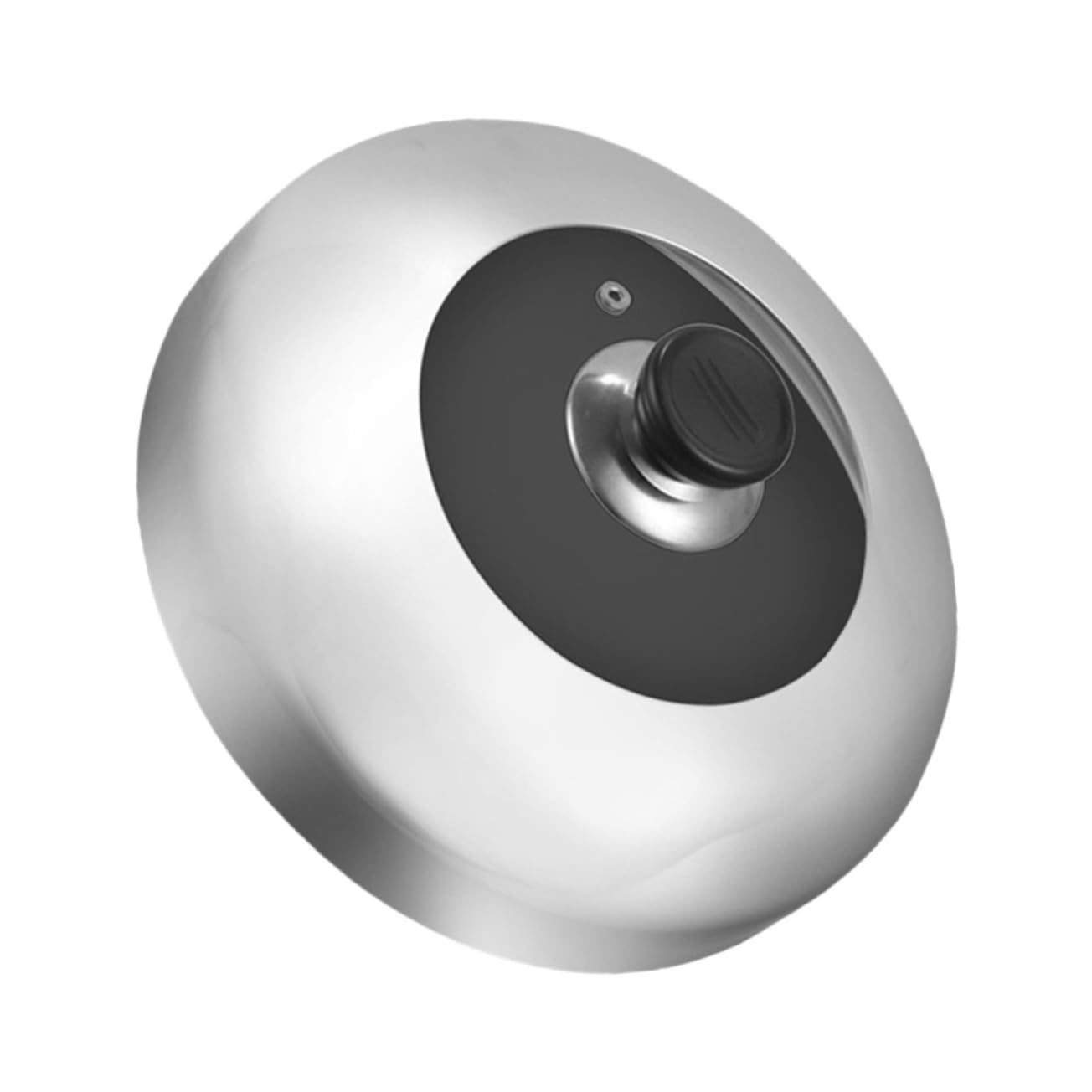 Coperchio per Pentola da Cucina in Acciaio Inox Argento