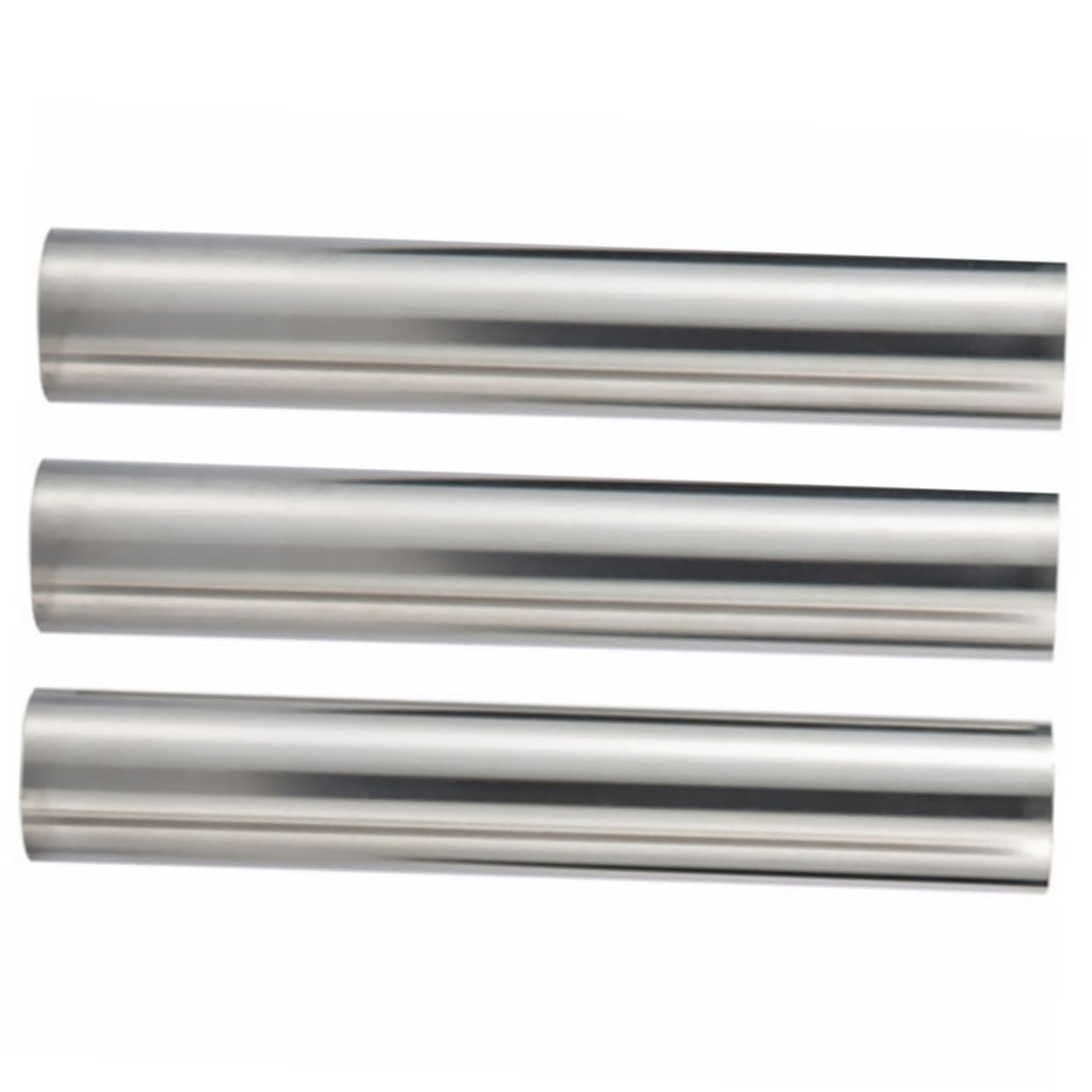 DECHOUS Stainless Steel Roll Molds 3 Pcs Baking Pastry Molds for Croissant Pancake Circle and Scone